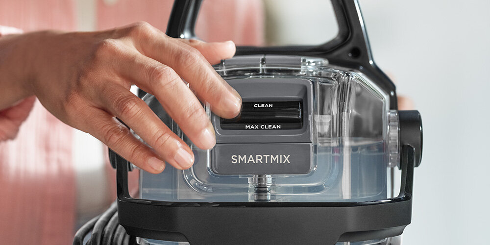 Odkurzacz piorący BISSELL SpotClean C9 Pro 3911N Dwa tryby pracy dwa praktyczne tryby pracy Clean Mode Max Clean Mode