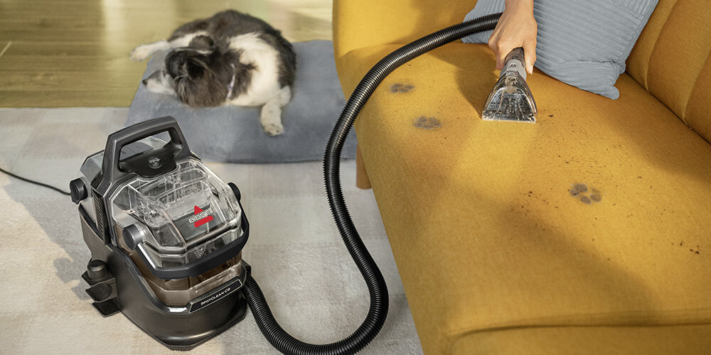 Odkurzacz piorący BISSELL SpotClean C9 Pro 3911N Cicha praca poziom hałasu