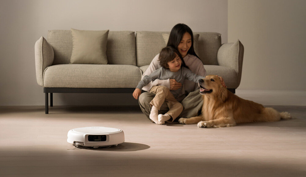 Robot sprzątający DJI Romo S Omijanie przeszkód skanowanie przestrzeni wykorzystywanej w dronach DJI porusza się wokół przeszkód wygodę i bezpieczeństwo użytkowania