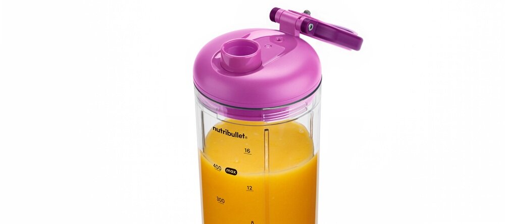 Blender personalny NUTRIBULLET Flex NBP013.VT Fioletowy dwutonowe warianty kolorystyczne, solidna konstrukcja, wsparcie codziennej diety