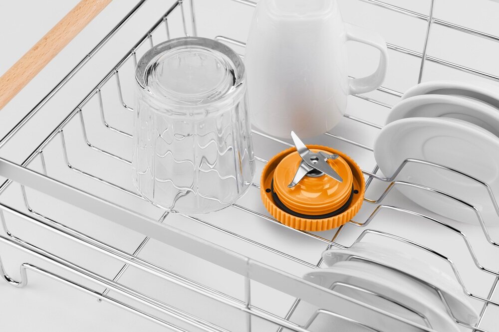 Blender personalny NUTRIBULLET Flex NBP013.OR Pomarańczowy odłączane ostrza, można myć w zmywarce, modułowa konstrukcja, zachowanie higieny