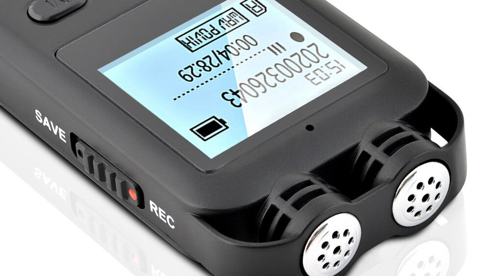 Dyktafon KODAK VRC 250  - wyświetlacz