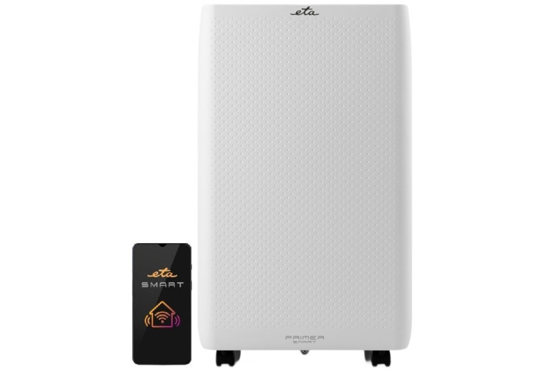 Osuszacz ETA Primer 4630 90000 Aplikacja ETA SMART Android i iOS zakres regulacja wilgotność precyzja dopasowanie parametry potrzeby 2 ustawienia prędkości nawiewu 