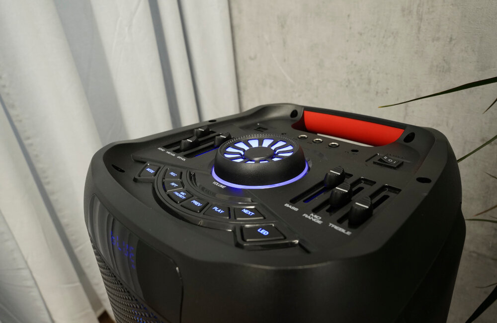 Power audio MANTA SPK5310Pro mikrofon TWS efekty świetlne 