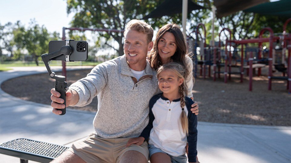 Gimbal DJI Osmo Mobile 8 Apple DockKit DJI OM Quick-Release Mount 