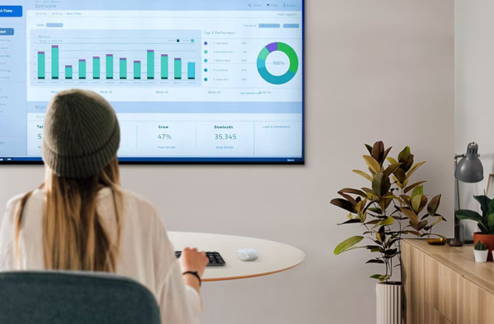 Telewizor SAMSUNG UE65CU7092U - bezramkowa konstrukcja