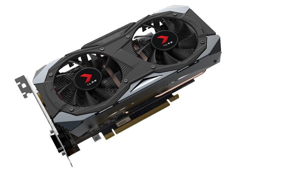 Karta graficzna PNY GeForce GTX 1660 Super OC XLR8 Dual 6GB NVIDIA Turing wydajność cicha praca