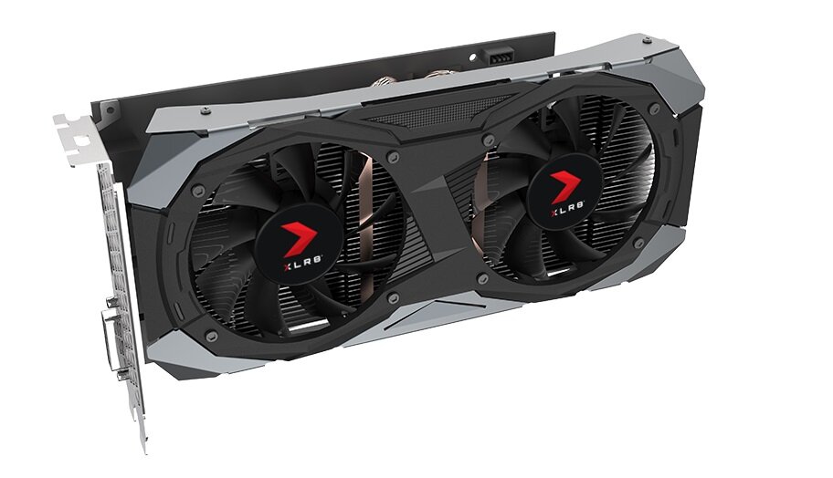 Karta graficzna PNY GeForce GTX 1660 Super OC XLR8 Dual 6GB wydajność RAM 6GB GDDR6 Nvidia Turing Vulkan API