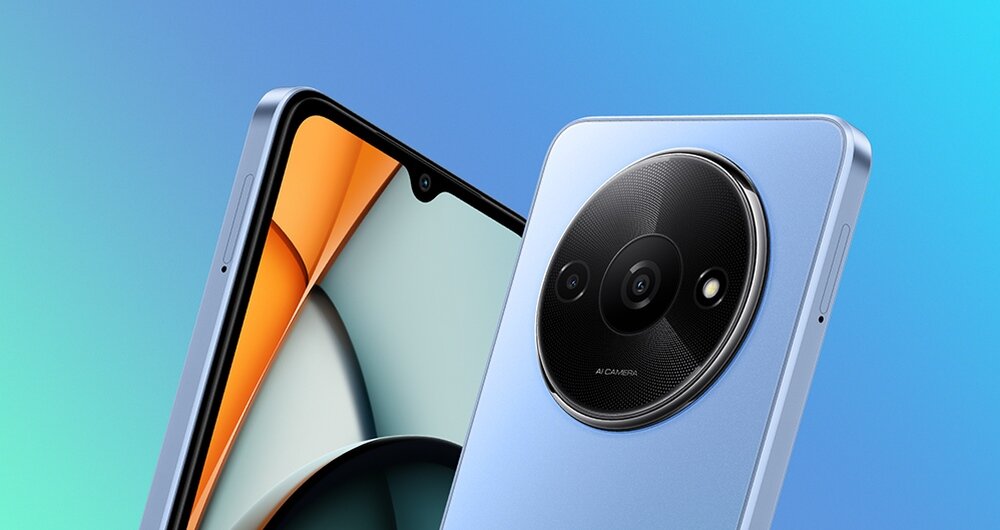 Smartfon XIAOMI Redmi A3 konstrukcja aparat dekoracyjny dynamika tekstura