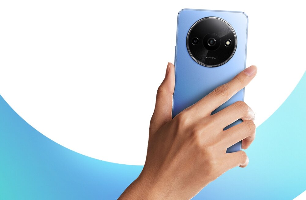 Smartfon XIAOMI Redmi A3 obudowa smukłość