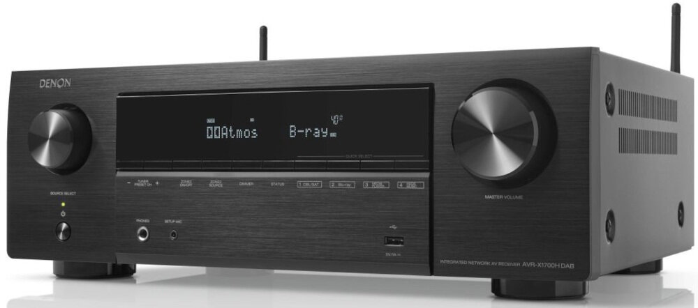 Amplituner DENON AVR-X1700H - dźwięk