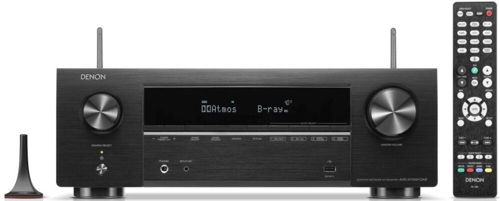 Amplituner DENON AVR-X1700H  - sterowanie