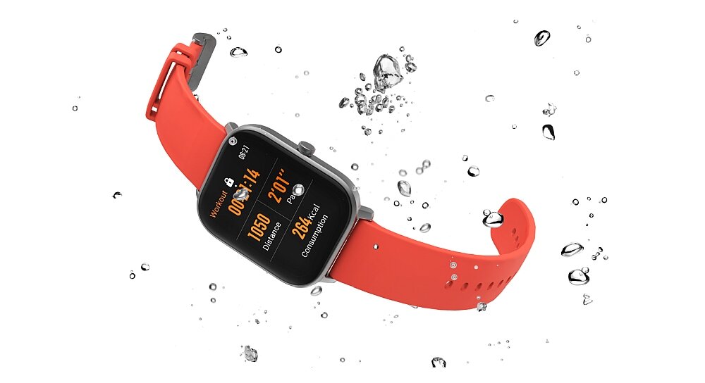 SMARTWATCH AMAZFIT GTS odporność woda Wodoszczelność