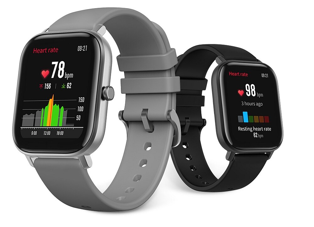 SMARTWATCH AMAZFIT GTS monitorowanie stanu zdrowia puls ciśnienie tętno kalorie