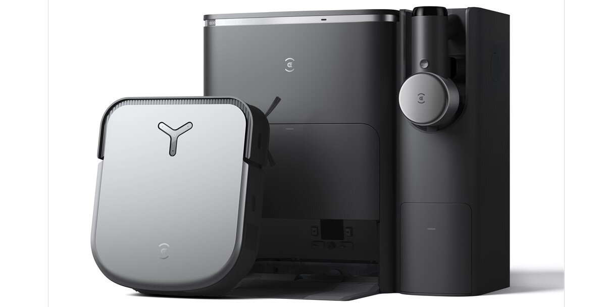 Dokładne czyszczenie krawędzi i smukły design ECOVACS DEEBOT X2 COMBO