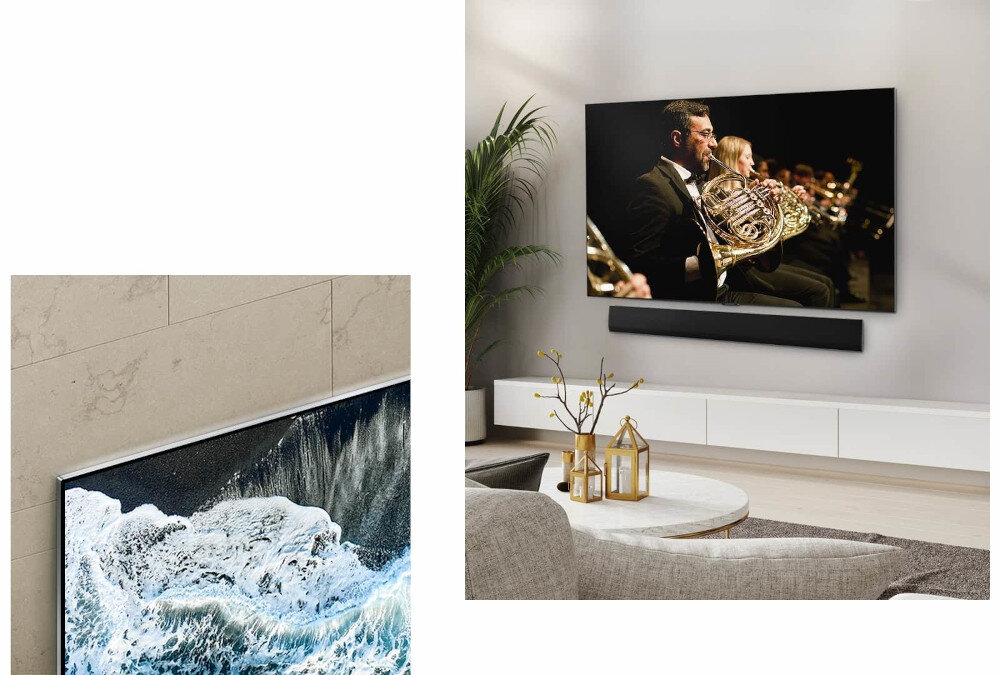 Telewizor LG 77G45LW  - wąska konstrukcja