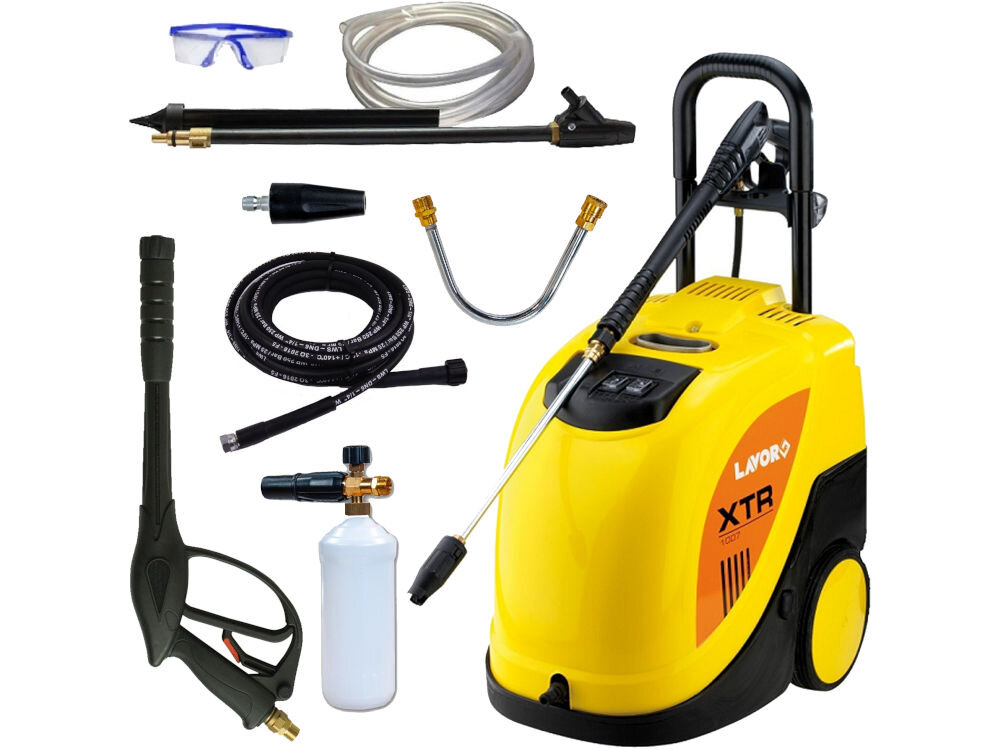 Myjka ciśnieniowa LAVOR XTR 1007 dysza do podwozi dysza turbo lanca złączka pistolet dokumentacja