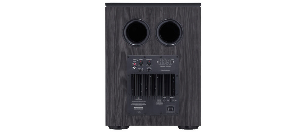 Subwoofer HECO Aurora Sub 30 - pasmo przenoszenia od 20 Hz do 150 Hz