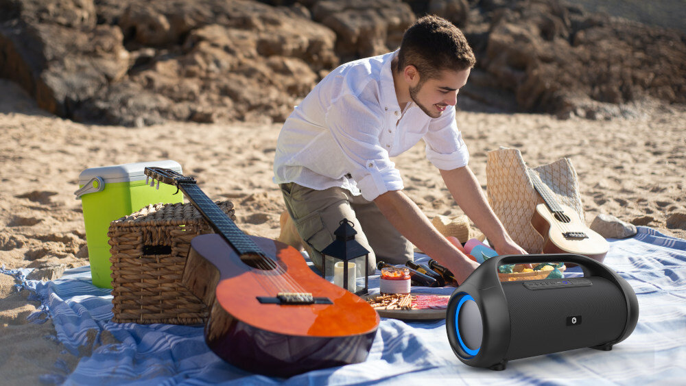 Głośnik mobilny MANTA SPK310  - asystent głosowy