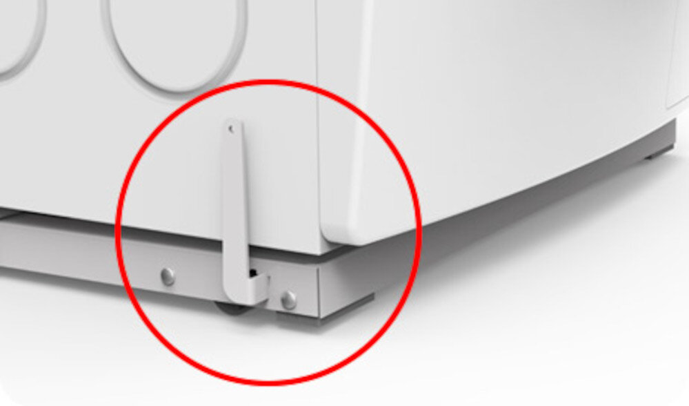 Podstawa MELICONI pod pralkę i suszarkę Base Wash Pro uchwyty blokujące