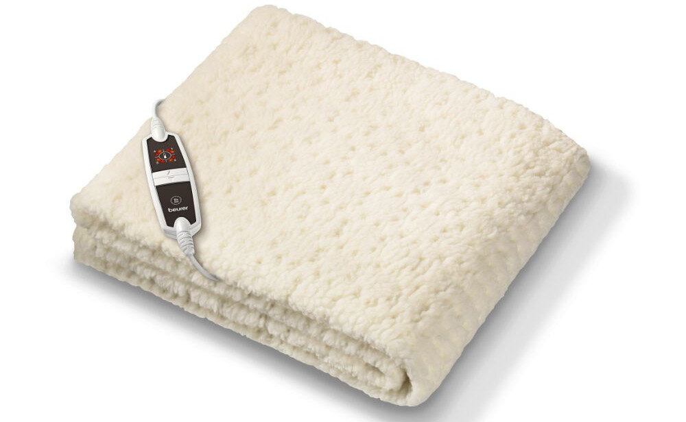 Wkład rozgrzewający do łóżka BEURER UB 53 Przyjemne ciepło nocą moc  Wierzchnia warstwa z puszystego materiał  z wytrzymałego polaru u