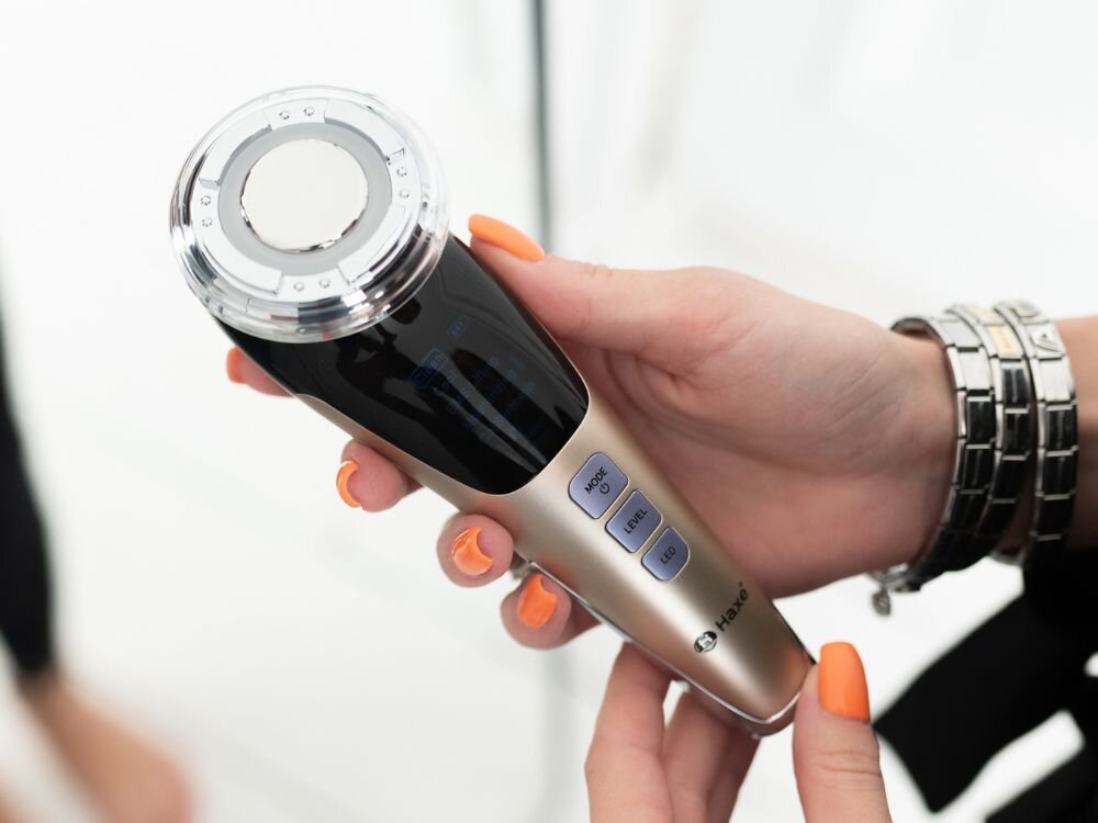 Urządzenie do mezoterapii HAXE HX803 Giove certyfikaty bezpieczeństwa, hipoalergiczne materiały, do cery wrażliwej