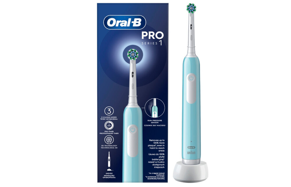 Szczoteczka rotacyjna ORAL-B Pro 1 rotacyjna technologia dokładnosc