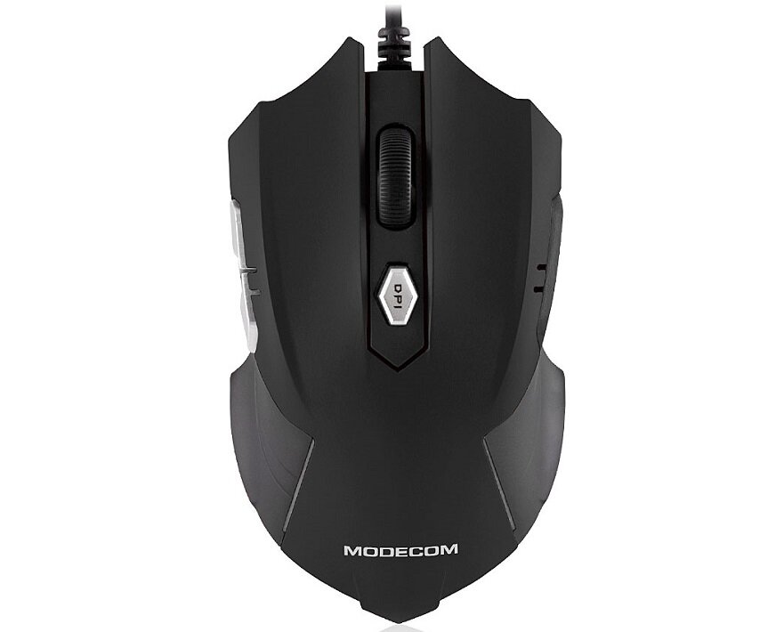 Mysz MODECOM Volcano MC-MX - wygląd ogólny ergonomiczny kształt wygodna praca