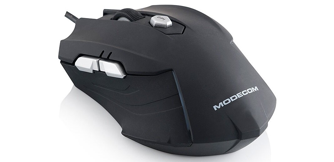 Mysz MODECOM Volcano MC-MX - regulacja poziomu DPI w czterech zakresach