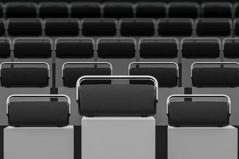 Głośnik mobilny MANTA SPK530-BK - muzyka ladowanie, styl wydajnosc