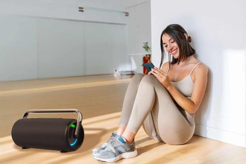 Głośnik mobilny MANTA SPK530-BK bluetooth multilink atlas potezne brzmienie