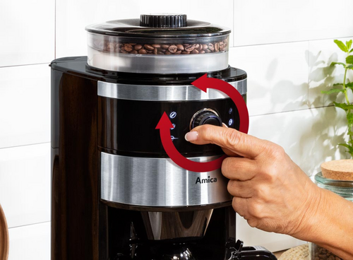 Regulacja ilości zaparzanej kawy