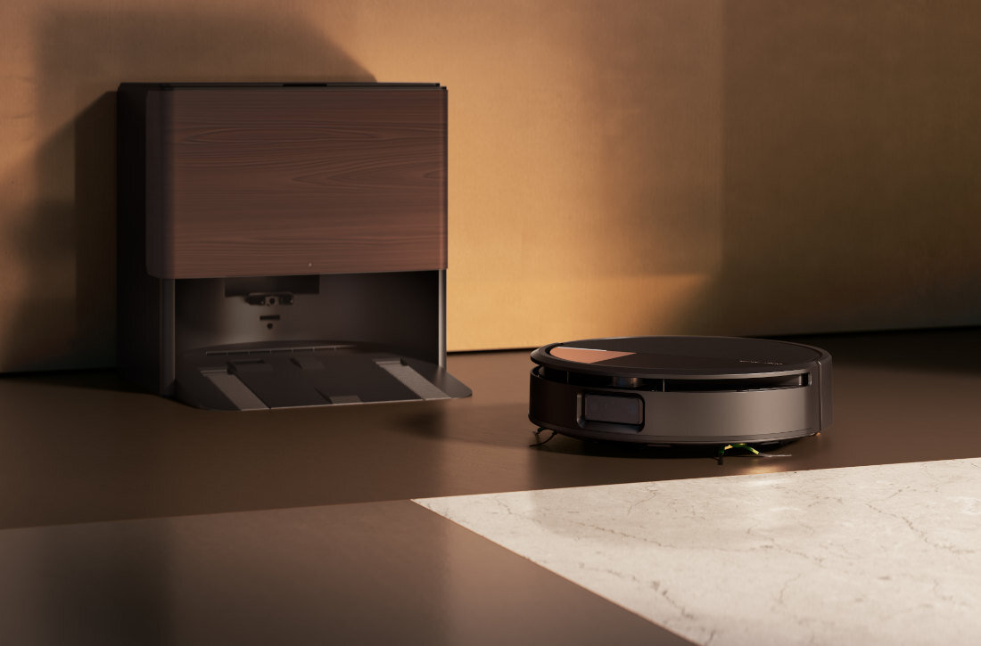 Robot sprzątający IROBOT Roomba Max 705 Combo Czarny wygląd design prezentacja wizualizacja Sprzątanie bez wysiłku