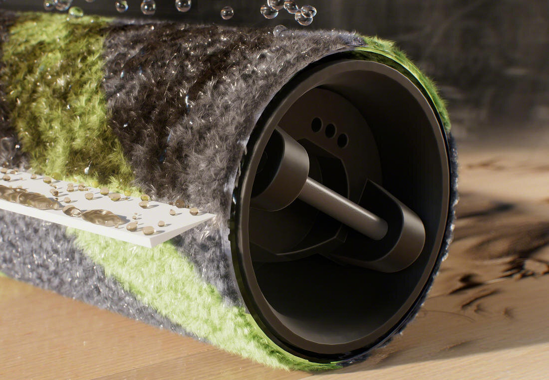 Robot sprzątający IROBOT Roomba Max 705 Combo Czarny Wałek, który sam się czyści  wałek PowerSpin™  wysoki poziom higieny podłogi są zawsze dokładnie umyte