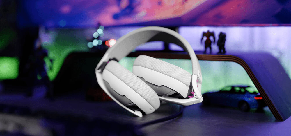 Słuchawki FURY Fukiya F6 składane kompaktowe mobilne do podróży, złozone słuchawki stojące na biurku