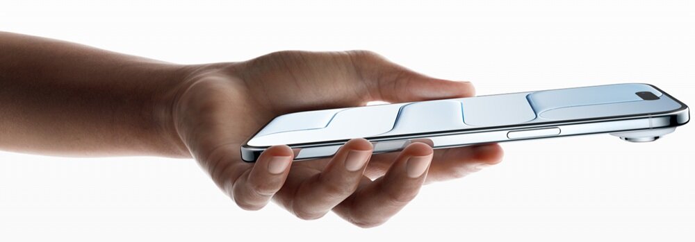 APPLE iPhone Air tytanowa rama Grade 5 wytrzymała konstrukcja