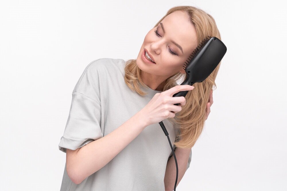 Szczotka prostujaca BEAUTYME KERATIN INTENSE G&J HSC901 podwojna jonizacja