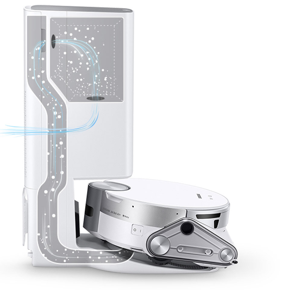 Zapomnij o opróżnianiu pojemnika na kurz nawet do 3 miesięcy!