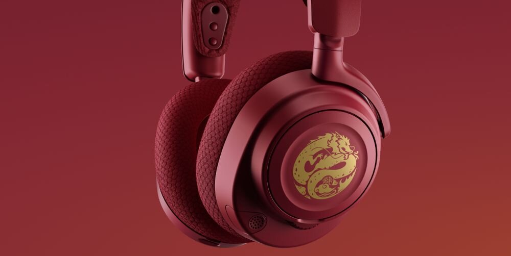 Słuchawki Arctis Nova 7 Dragon Edition Almighty Audio High Fidelity jakosc dzwiek gra gracz rozrywka almighty audio nova sonar high fidelity