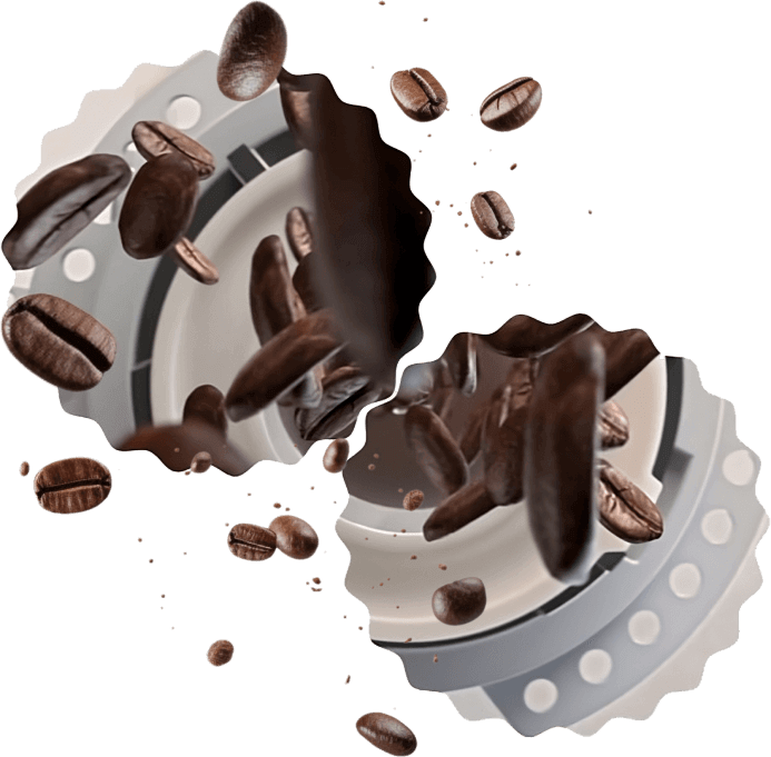 Młynek ceramiczny z 12-stopniową regulacją mielenia Młynek ceramiczny z 12-stopniową regulacją mielenia