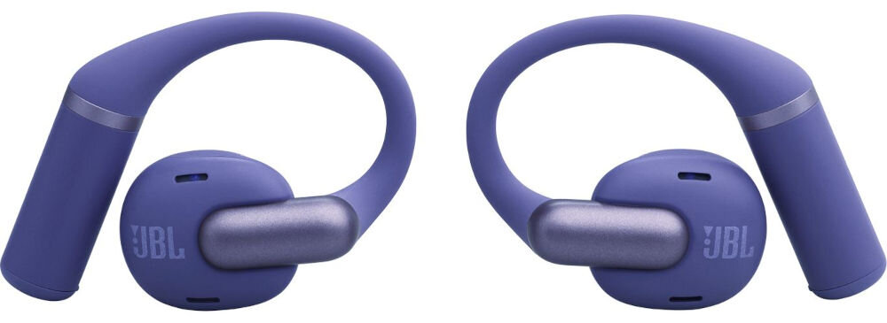 Słuchawki powietrzne JBL Sense Pro regulowany pałąk silikon tytan stabilność, słuchawki na białym tle