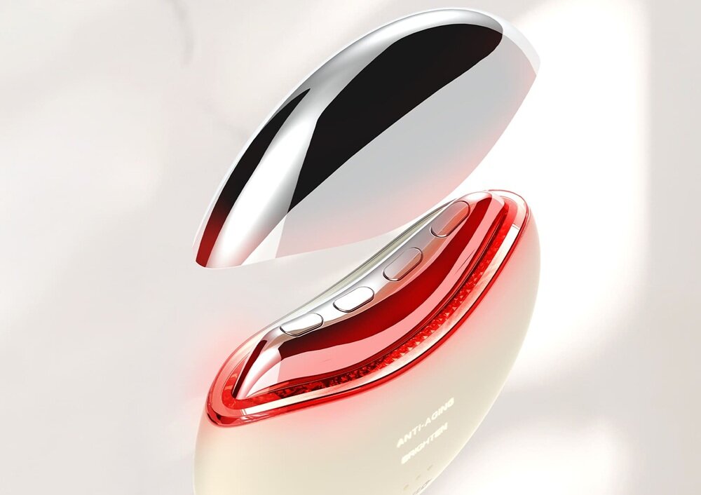 Liftingujący masażer do ciała i szyi NENO BEAUTY Auri 2 tryby pracy, przeciwstarzeniowy, rozświetlający, dwa poziomy intensywności