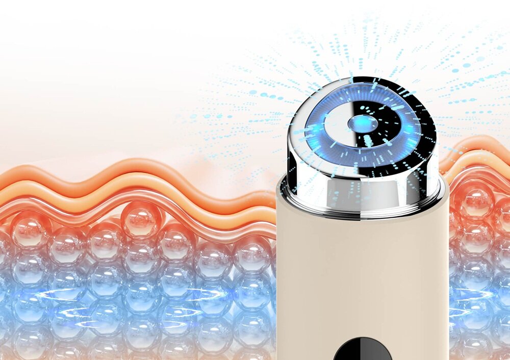 Urządzenie do pielęgnacji twarzy NENO BEAUTY Luve technologia mikroimpulsów elektrycznych, pobudzenie  mikrokrążenia, wsparcie procesów regeneracyjnych