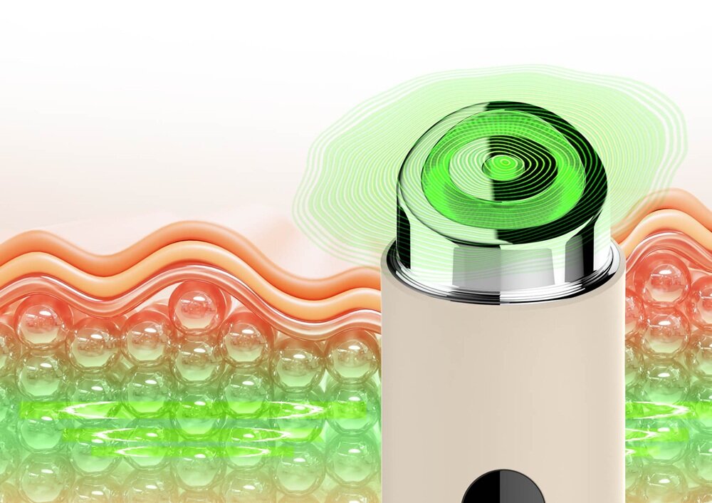 Urządzenie do pielęgnacji twarzy NENO BEAUTY Luve wsparcie mikrokrążenia, odzyskanie jędrności skóry, promienny wygląd, produkcja koleganu i elastyny