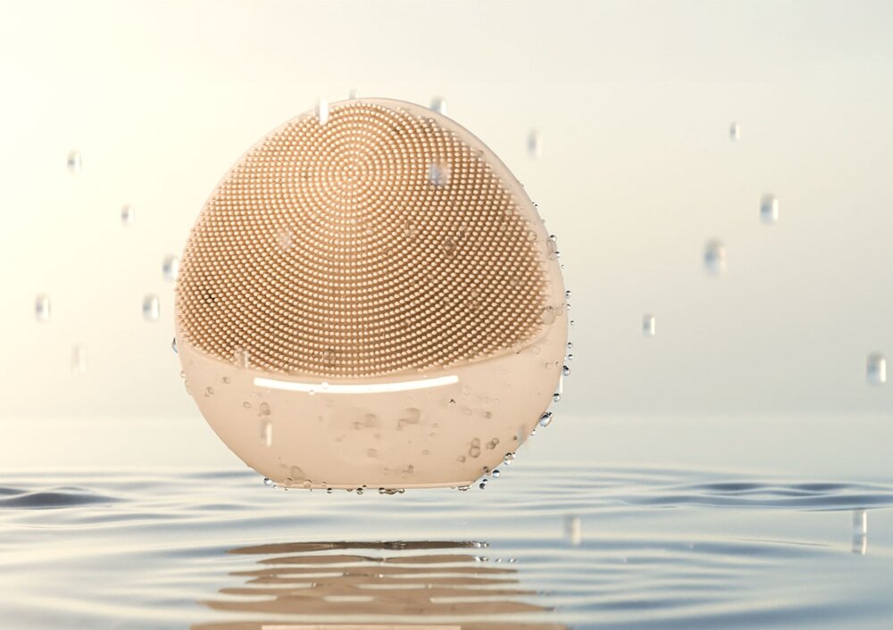 Szczoteczka soniczna do mycia twarzy NENO BEAUTY Mica wodoodporność, można myć pod bieżącą wodą, wygodniejsza i bezpieczniejsza pielęgnacja