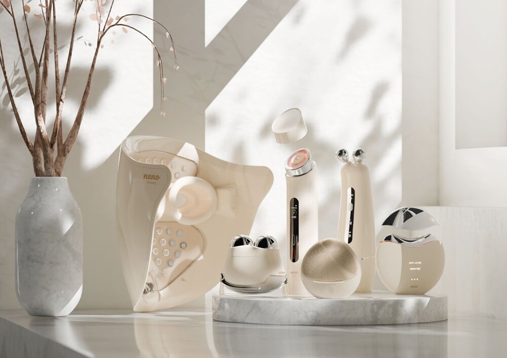 Szczoteczka soniczna do mycia twarzy NENO BEAUTY Mica codzienny rytułał pielęgnacyjny, skuteczny, delikatny, do każdego rodzaju skóry