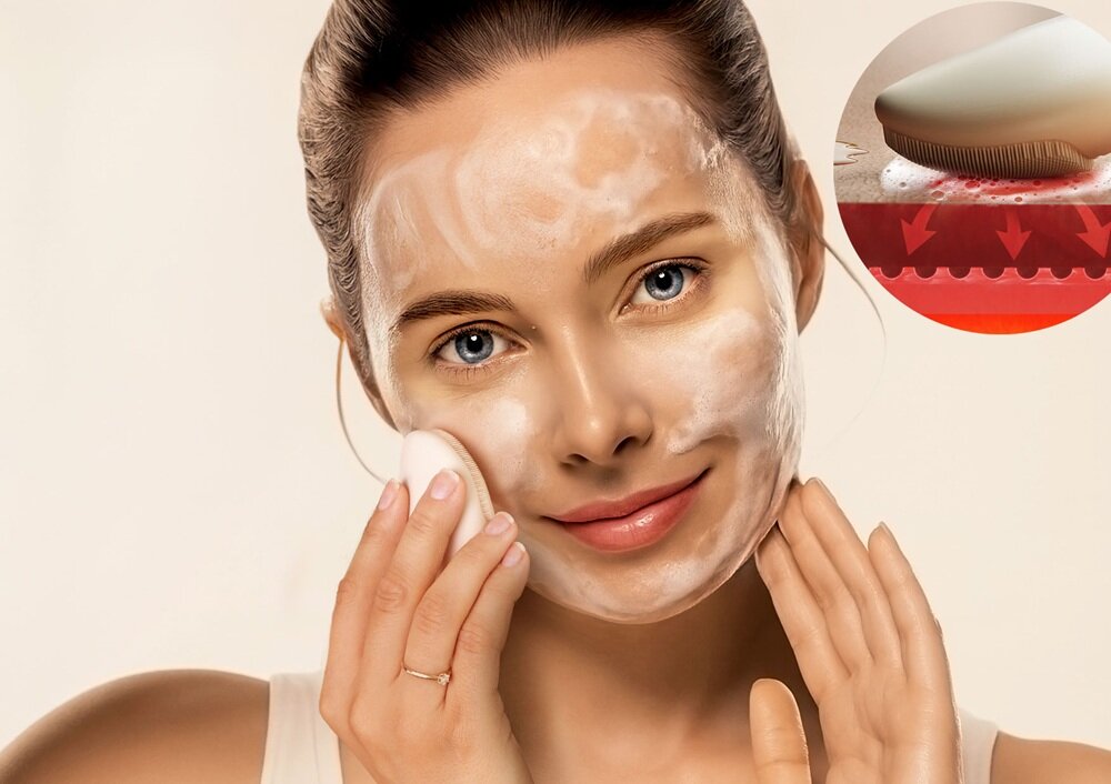 Szczoteczka soniczna do mycia twarzy NENO BEAUTY Mica tryb delikatnego podgrzewania, jeszcze bardziej skuteczna pielęgnacja, poprawa mikrokrążenia, lepsze wchłanianie kosmetyków