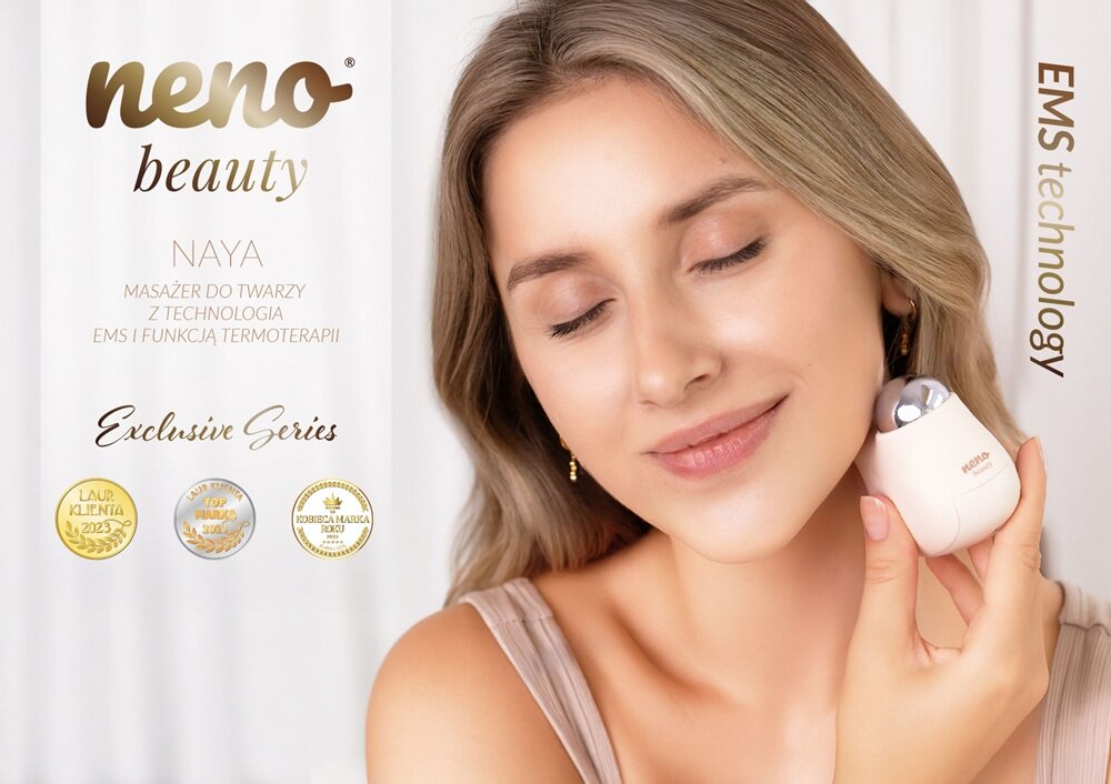 Masażer do twarzy z technologią EMS i funkcją termoterapii NENO BEAUTY Naya kv początek opisu