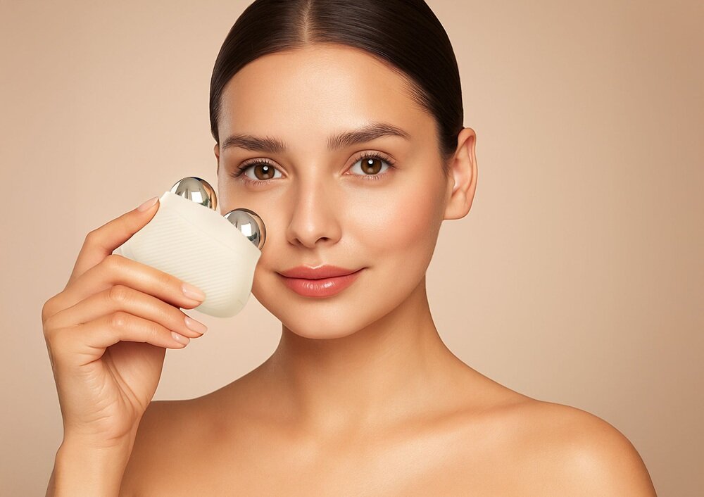 Masażer do twarzy z technologią EMS i funkcją termoterapii NENO BEAUTY Naya funkcja pamięci, zapamiętywanie ostatnich ustawień, szybko i wygodnie