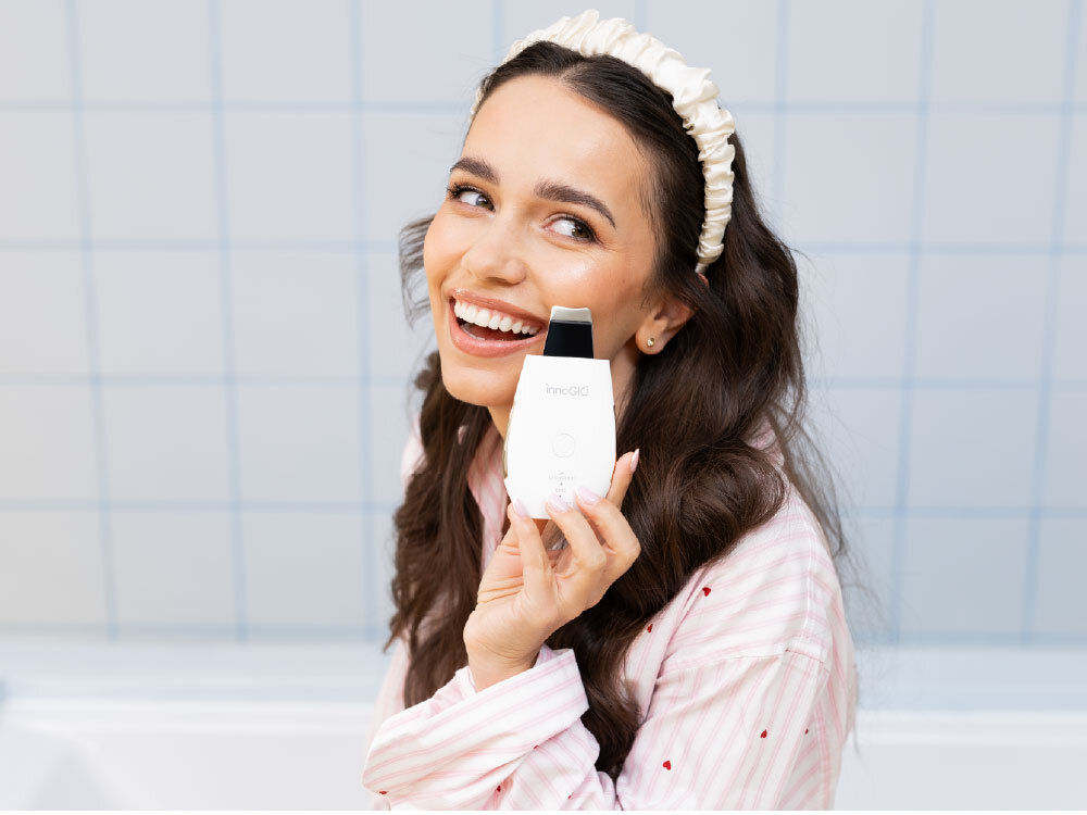 GIOperfect Ultrasonic Skin Scrubber z terapią EMS